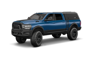 Dodge RAM 1500 Azul Oscuro con Hardtop RSI SMARTCAP EVOa Negro - Elegancia Aventurera