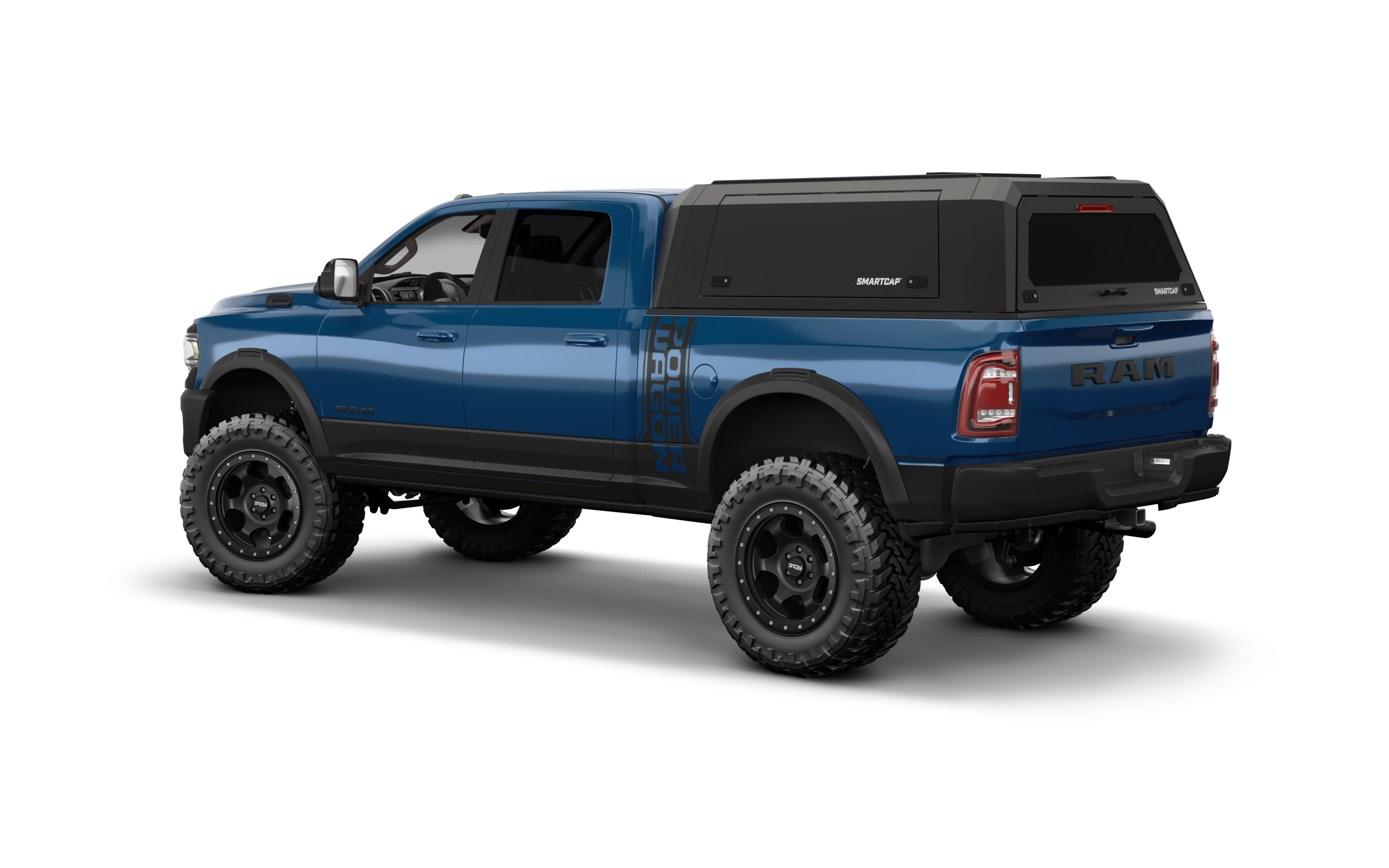Peak Equipment : Dodge RAM 1500 Azul Oscuro con Hardtop RSI SMARTCAP EVOa Negro