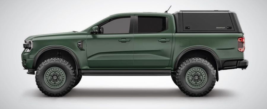 Ford Ranger Raptor mejorado con hardtop RSI SMARTCAP EVOa Adventure