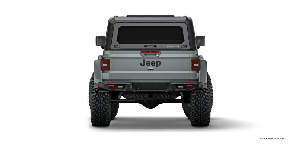 Aventura sofisticada: Jeep Gladiator JT Gris y Hardtop RSI SMARTCAP EVOa Negro
