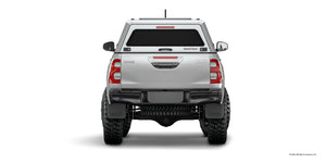 Aventura en monocromo: Toyota Hilux Revo blanco equipado con RSI SMARTCAP EVOa