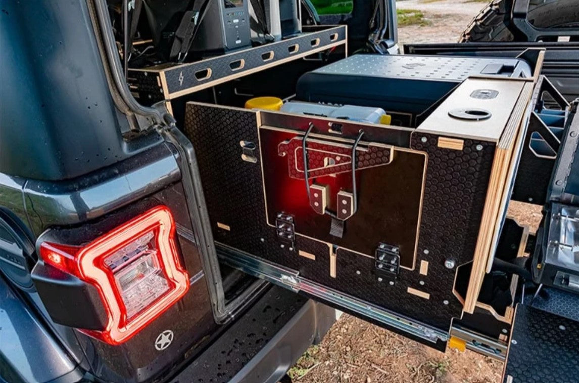 Caja adaptada para Jeep Wranger JL