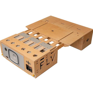 Herraje interior de bloque FLV con caja de madera