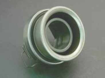 pieza metálica circular sobre fondo gris