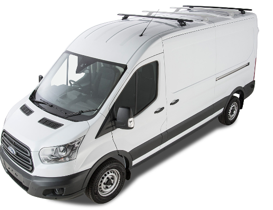 Portage Vehículo Premium: Rhinorack Ford Transit 2014+ Barras Ovaladas