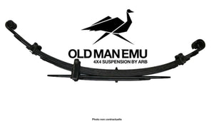 un paquete de cuchillas negras Old Man Emu sobre fondo blanco