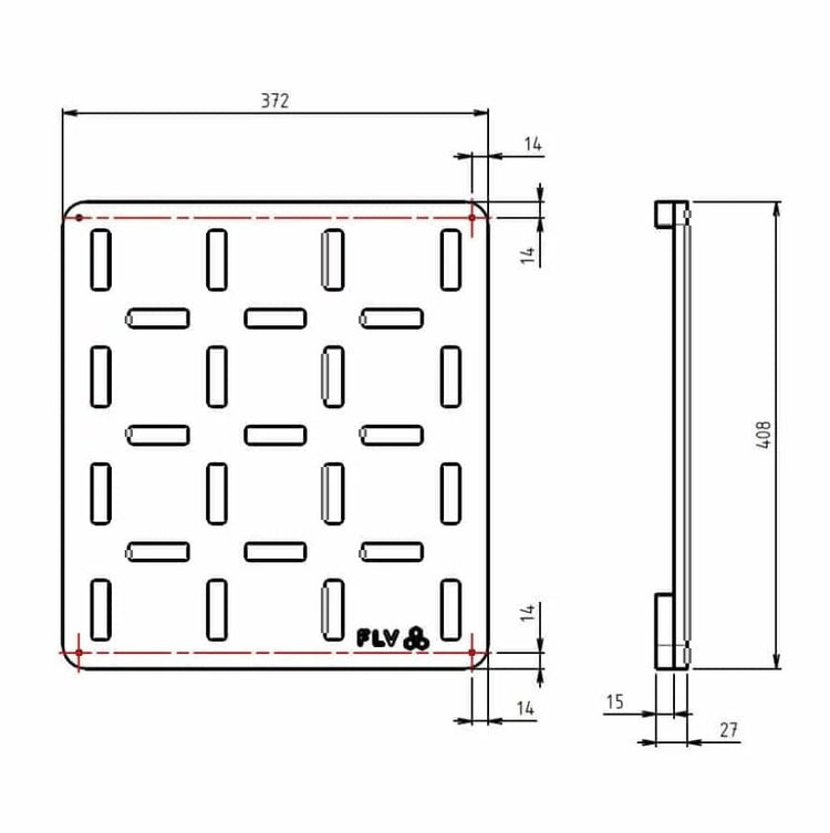 Esquema del panel multifunción mural