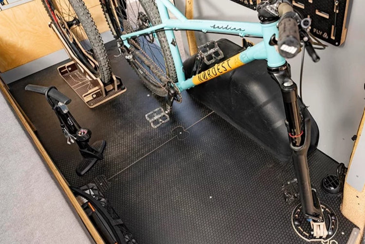 Bicicleta conectada a Portabicicletas