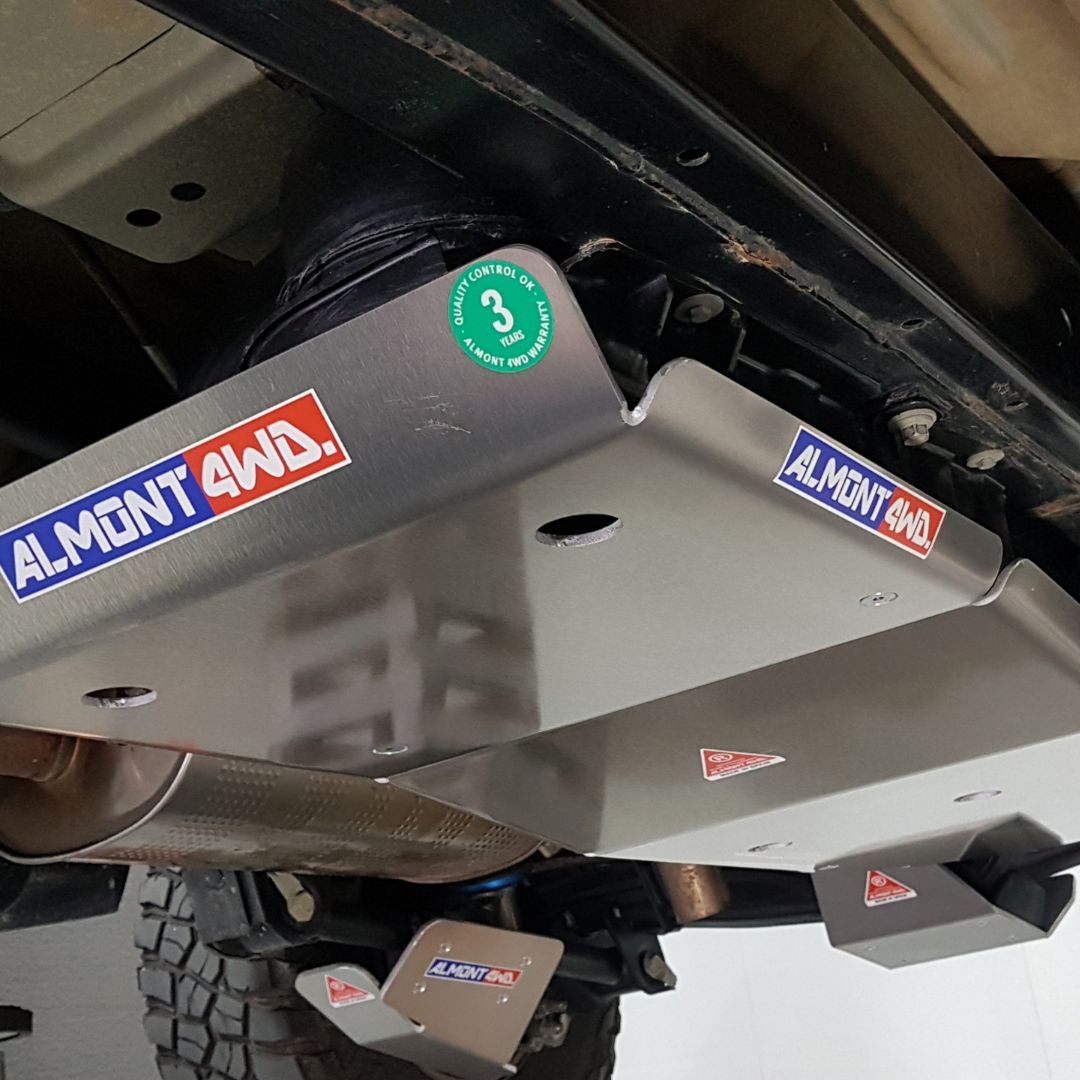 Protección Depósito de combustible - Aluminio 6mm - Ford Ranger/Raptor 2023+