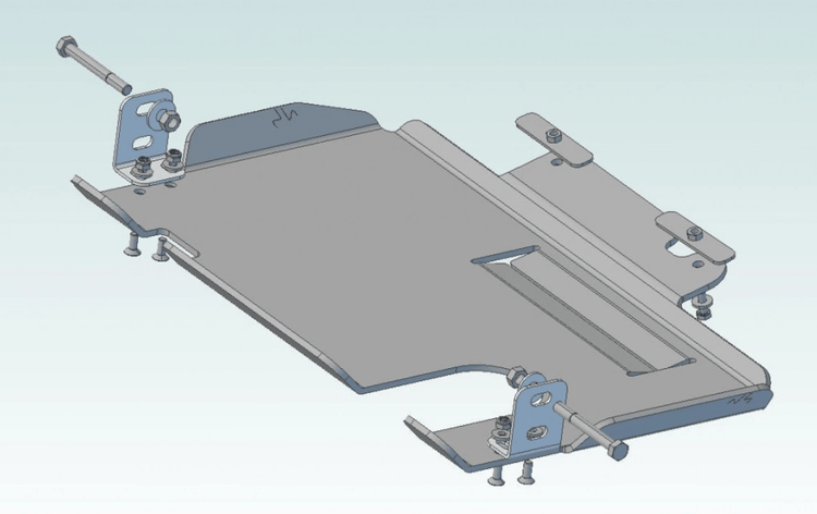 Protección Caja de cambios N4 - Aluminio 8mm - Jeep Wrangler JK