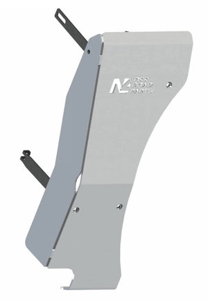 Esquí de protección N4 offroad de aluminio con dos fijaciones salientes
