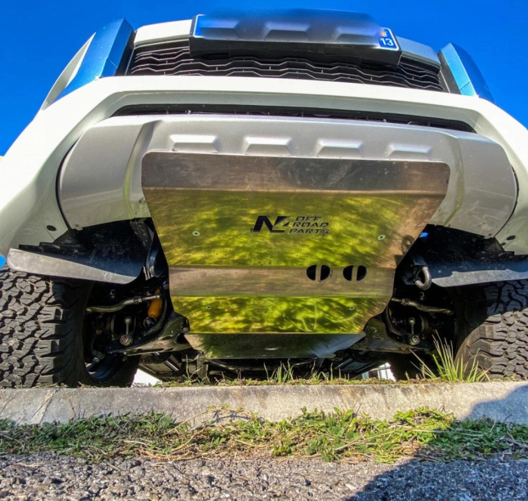 Protección reflector de suelo de aluminio montado en el vehículo