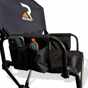 Sillón de camping ROCKALU NOMAD: Fácil plegado para aventureros