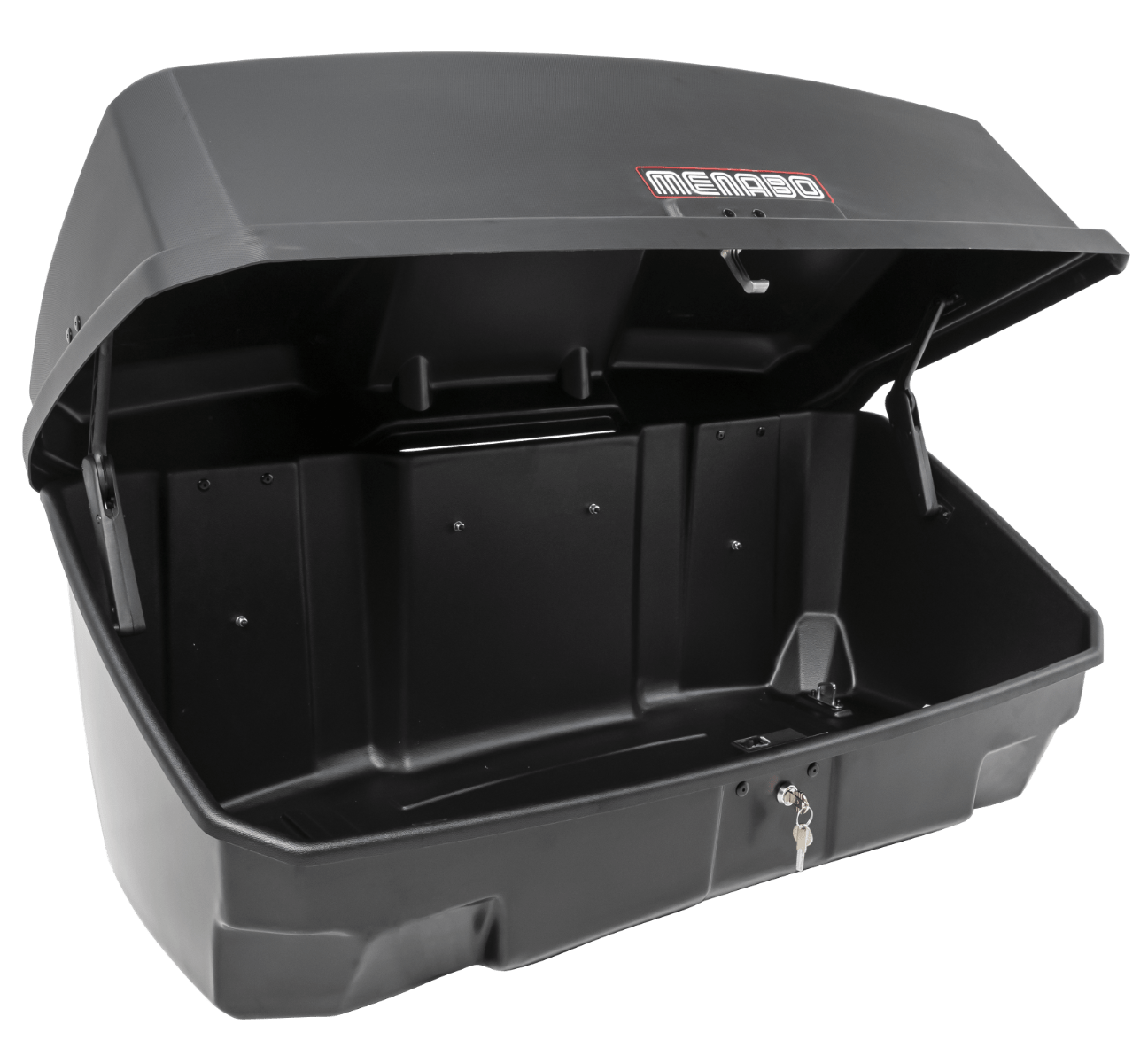 Caja para Bola de remolque - 300L - Menabo Nekkar negro