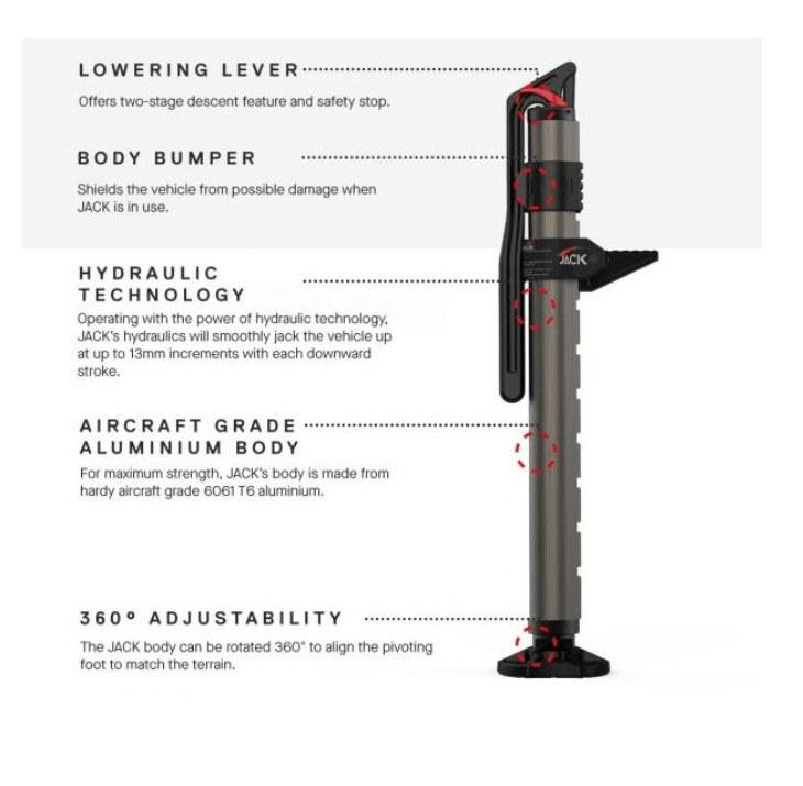 Gato hidráulico Hi Lift - ARB Jack