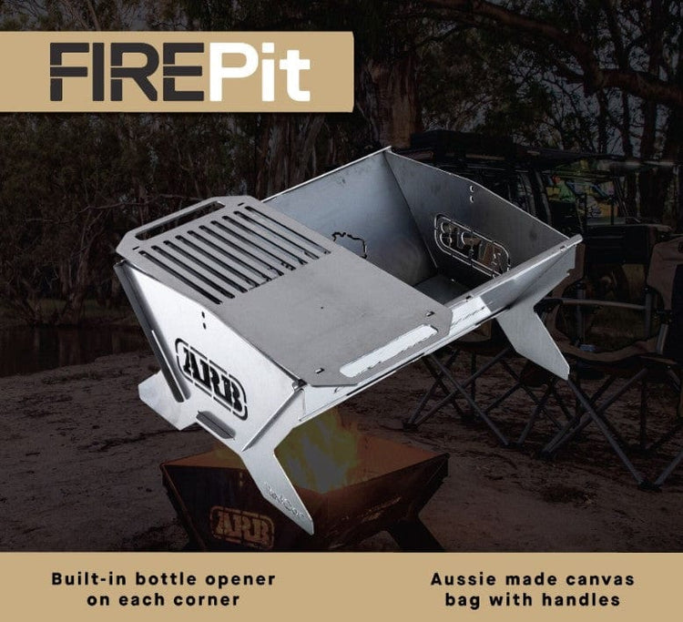 Fire Pit ARB | Barbacoa Portátil | Acero REDCOR