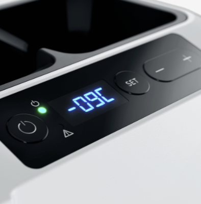 pantalla luminosa de control de la temperatura para un frigorífico 4X4