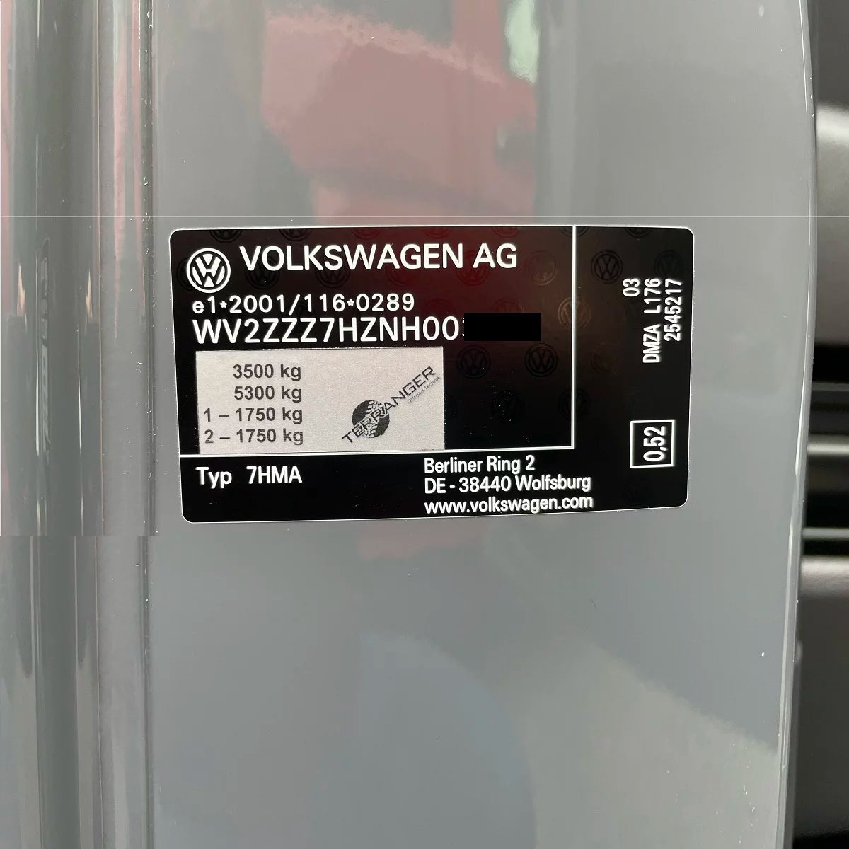 Informe sobre el aumento del GVW a 3500kg | VW T5 & T6 & T6.1