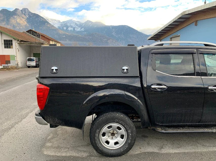 Hardtop aluminio negro Rockalu - Toyota Hilux Vigo 2005-2015