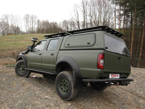 Hardtop ARB Classic - Toyota Hilux Revo 2016+ Cabina Extra / Ventanas con bisagras de aluminio izquierda y derecha / Sí (especificar color RAL al hacer el pedido)