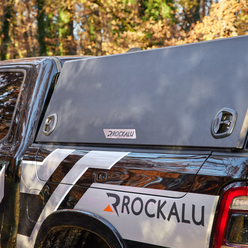 Hardtop aluminio negro Rockalu - Toyota Hilux Vigo 2005-2015