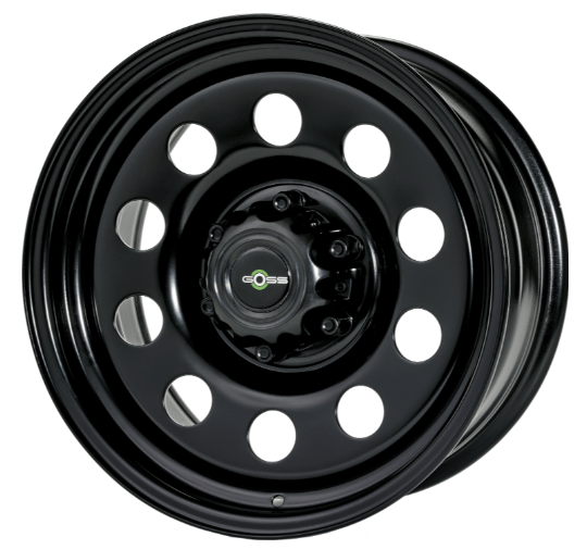 Rueda GOSS Modular black II 7x16 6x114.3 ET18 CB66.1 - Nissan Navara D40 2.5L