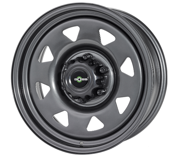 Rueda GOSS Triangular gris 7x16 5x150 ET5 CB113 - Land Cruiser 100