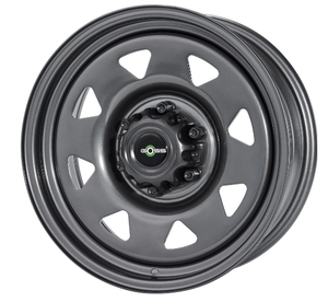 Rueda GOSS Triangular gris II 7x17 6x139.7 ET20 CB106.1 - Toyota Hilux Vigo