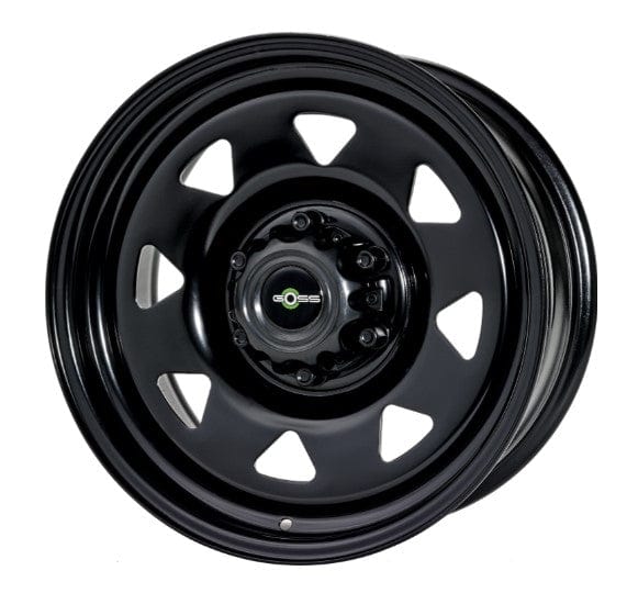 GOSS Llanta Triangular negra (tamaño a elegir) - Nissan Pathfinder R51 7x17 - 6x114.3 - ET20 - CB66.1