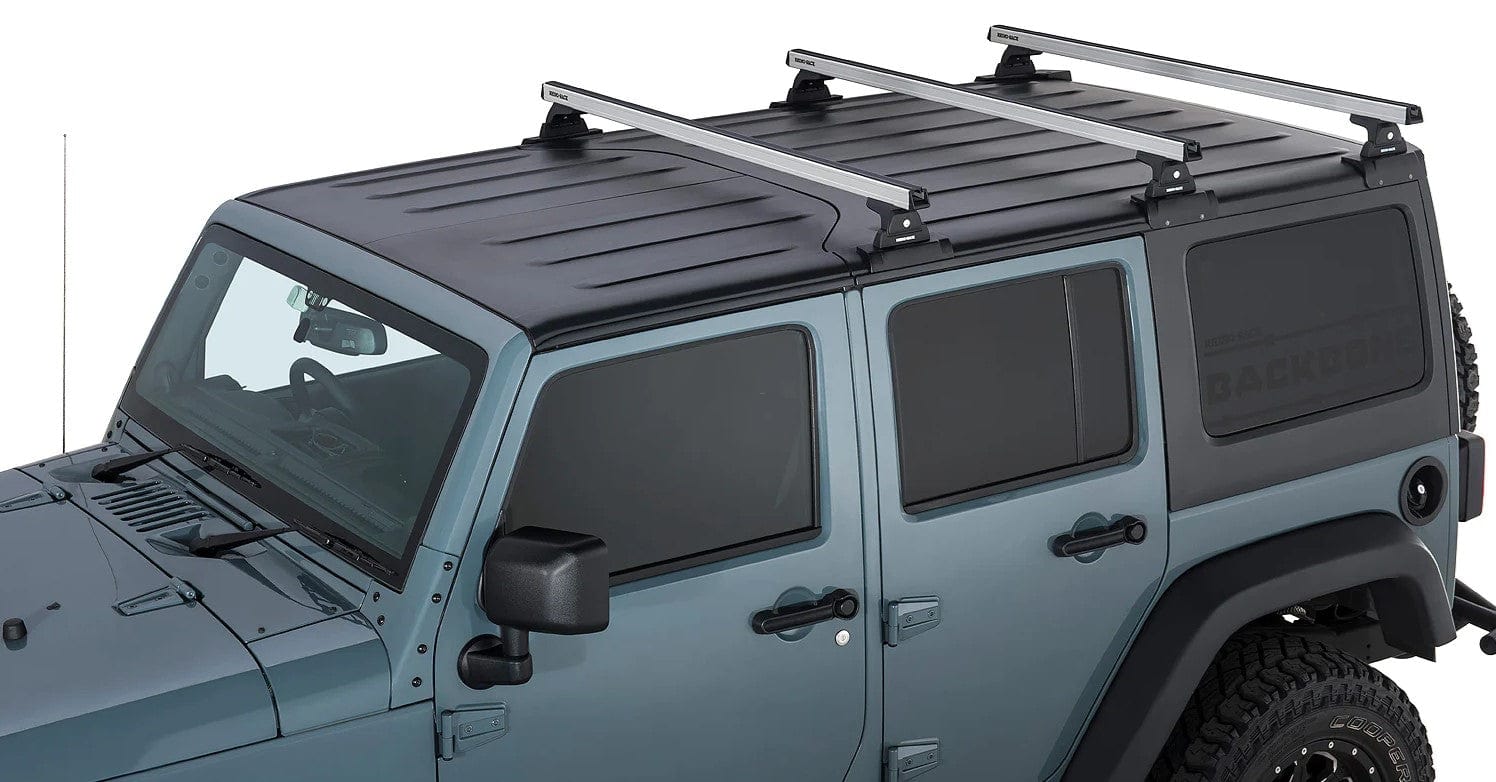 Kit portaequipajes RHINORACK - Jeep Wrangler JK - sistema backbone