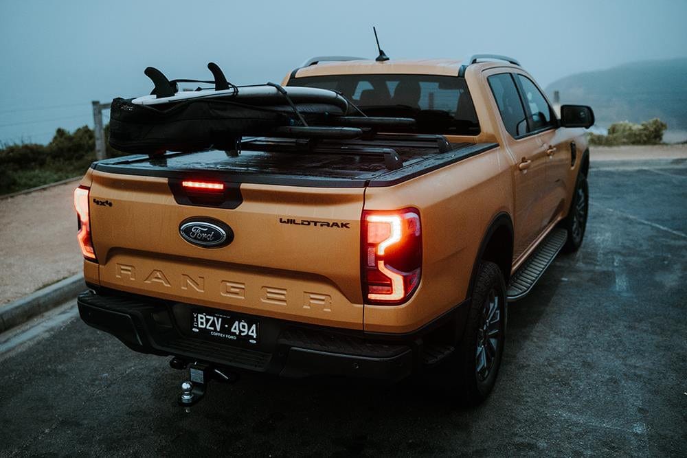 Kit Rail Techo sobre Cubierta Bed Truck Mountain Top | Ford Ranger Raptor 2022+