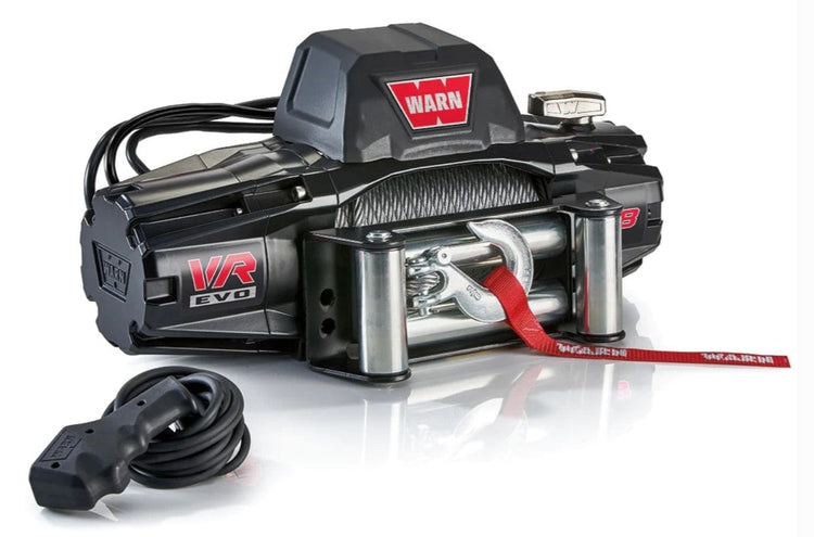 Warn N4 Offroad placa + kit de cabrestante (su elección) - Mitsubishi L200 2015+ Winch VR-Evo 8 - 3.6T - cable de acero