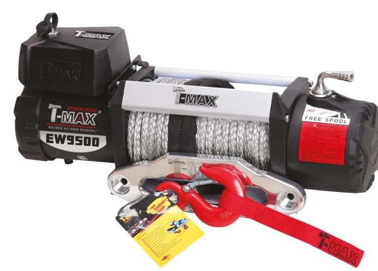 Kit plataforma giratoria + cabrestante N4 Offroad - Toyota Land Cruiser 100 & 105 T-Max X Power-S winch - 4.3T - cuerda sintética