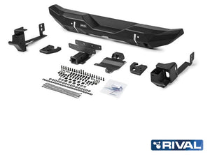 Parachoques trasero de aluminio - Rival 4x4 - Jeep Wrangler JL Court