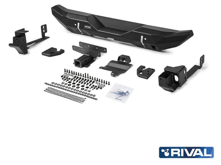 Parachoques trasero de aluminio - Rival 4x4 - Jeep Wrangler JL Court