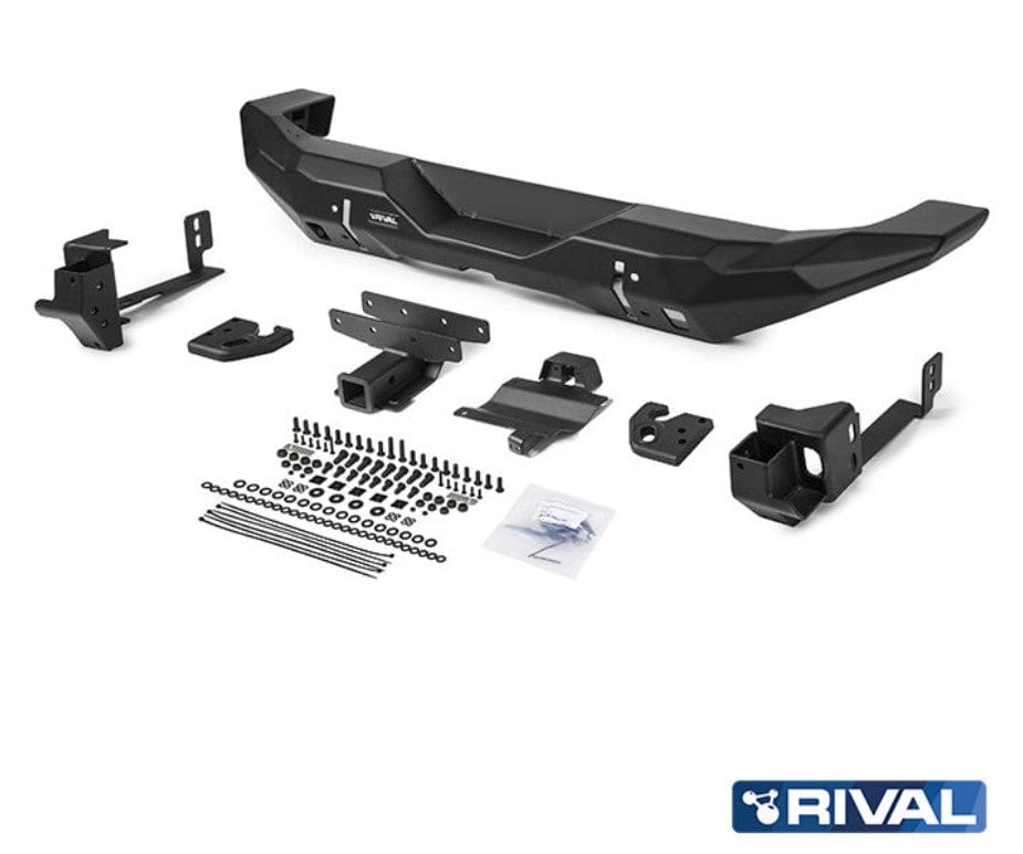 Parachoques trasero de aluminio - Rival 4x4 - Jeep Wrangler JL Long