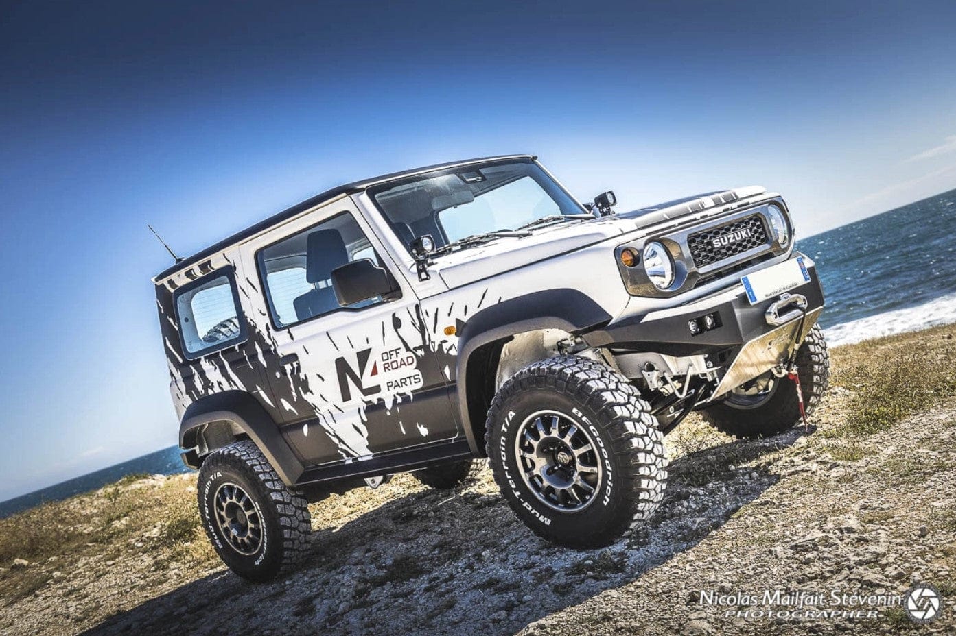 N4 Offroad parachoques de acero - Suzuki Jimny 2018+