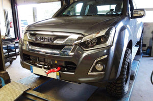 N4 Offroad placa de cabrestante - Isuzu Dmax 2012 - 2020