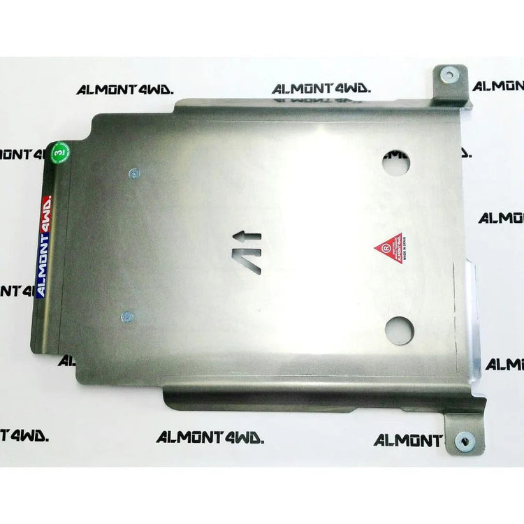 Duraluminio Almont4wd protector de caja de cambios y transferencia - Land Rover Defender 130 AW5083H111 / 8 mm