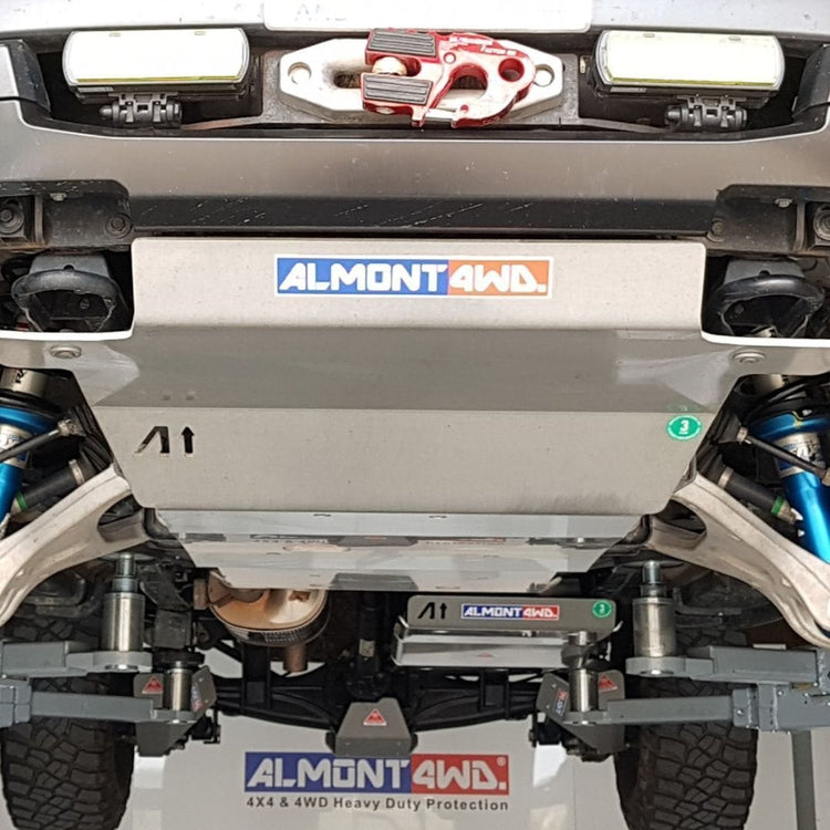 Duraluminio Protector de motor Almont4wd - Aluminio - Ford Raptor 2019-22 Bi-Turbo AW5083H111 / 8 mm