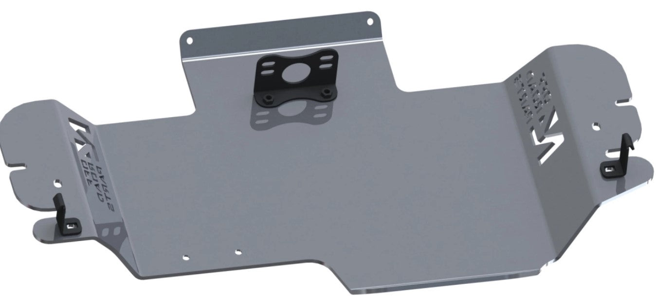 Protección Caja de transferencia de aluminio N4 VISTA INFERIOR