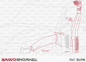 Snorkel Bravo 4x4 - Land Rover Defender 2019