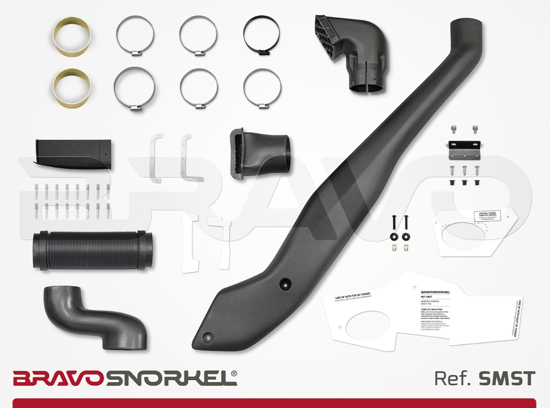 Snorkel Bravo 4x4 - 2018+ Mercedes Sprinter