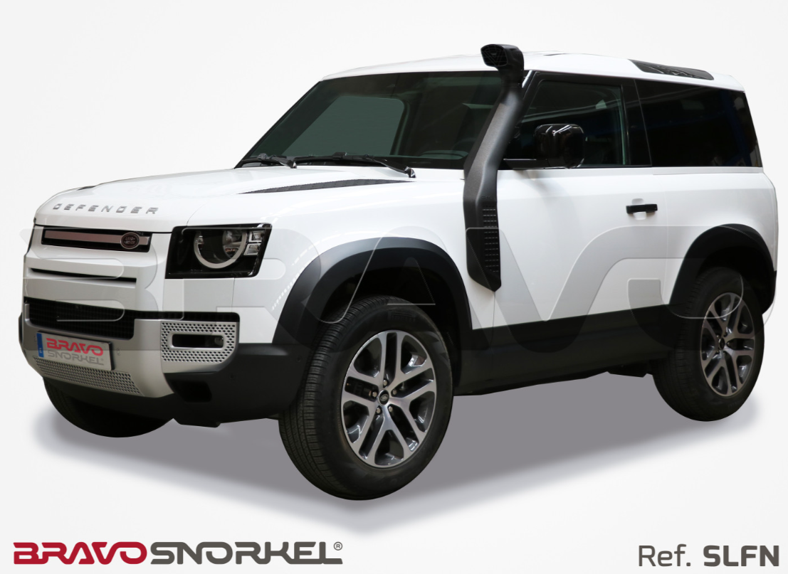 DEFENDER R2CENT BRAVO BLANCO CON SNORKEL NEGRO