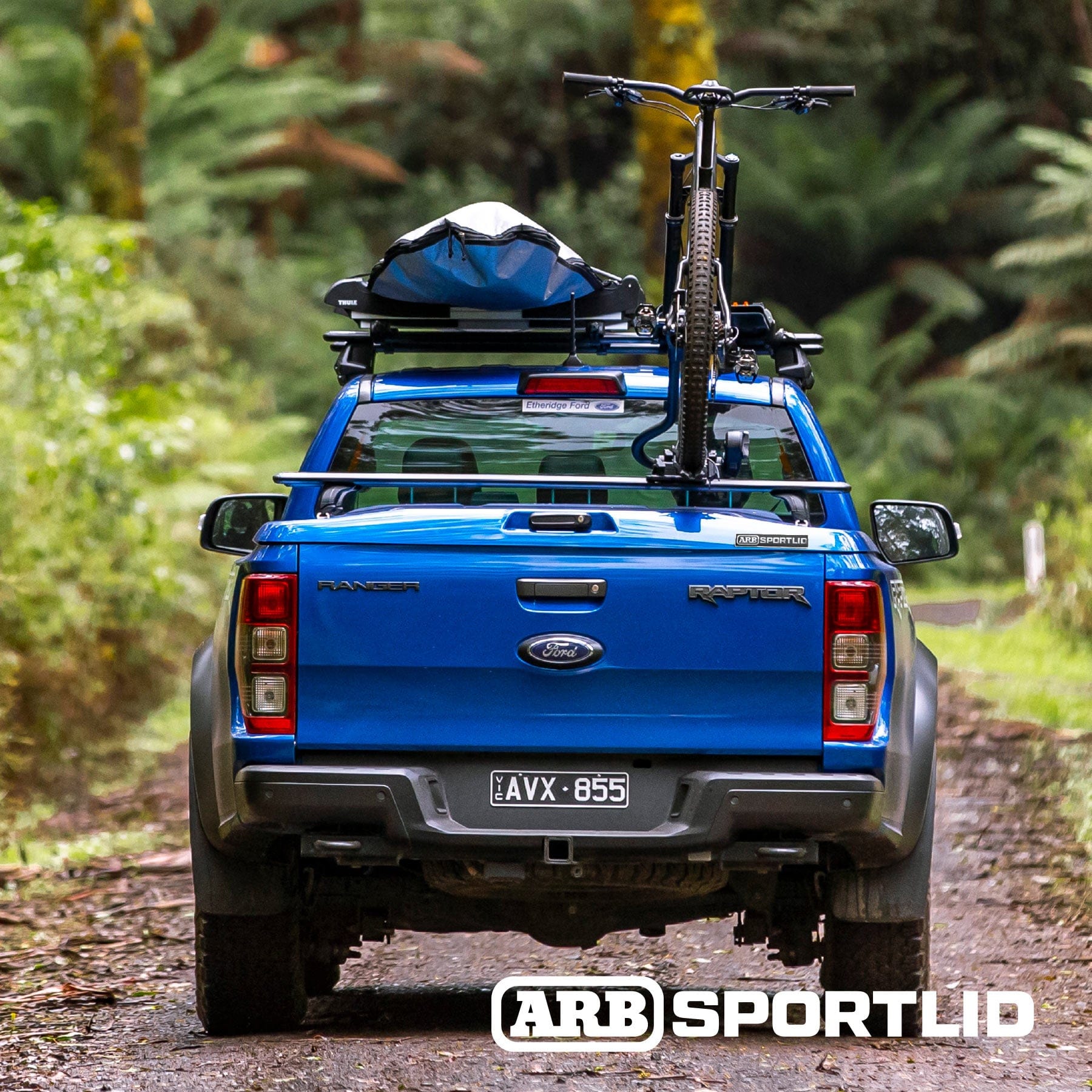 Sportlid V ARB + sistema de raíles - Ford Ranger 2012+ / Raptor 2018+