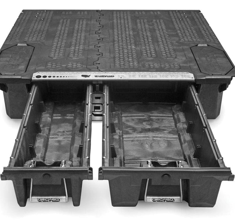 DECKED Cajón + Bandeja Impermeable | Ford Ranger Raptor 2022+ Doble Cabina