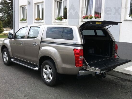 Aeroklas Stylish Hardtop - Isuzu Dmax - Doble Cabina 2012 a 2020 (Ventanas escamoteables)