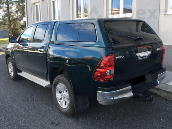 Aeroklas Stylish Hardtop - Toyota Hilux - Doble Cabina 2015+ (Ventanas escamoteables)