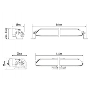 Barra de 18 LED - Lazer Linear 18 - Homologación CE