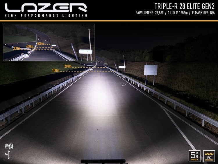 Barra de 28 LED - Lazer Triple-R 28 Elite - No homologada CE